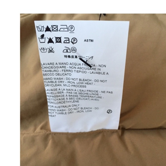 ★100% Authentic!! Org.$440 JIL SANDER Beige Down Scarf★ - Picture 8 of 8